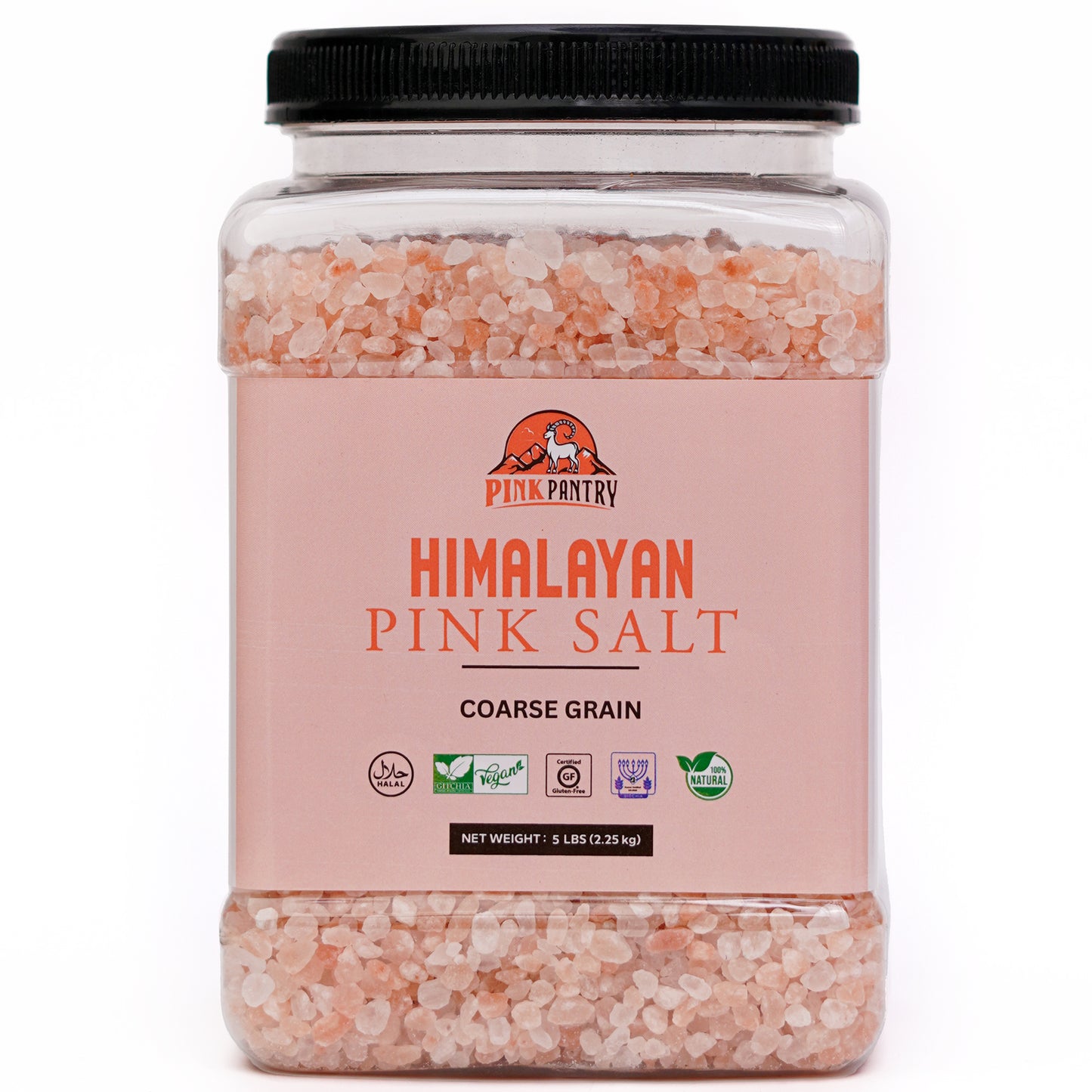 Himalayan Pink Salt (Coarse Grain) 5.5 lbs (2.5 kg)