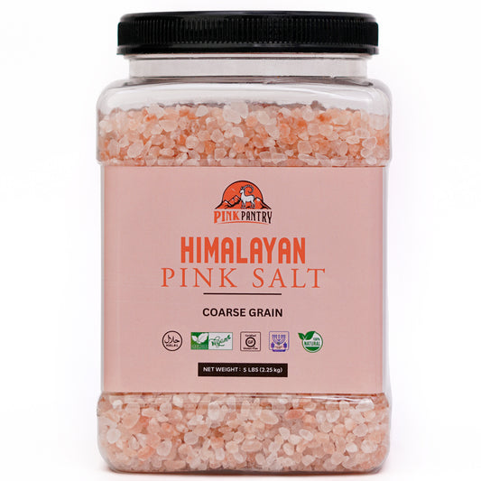 Himalayan Pink Salt (Coarse Grain) 5.5 lbs (2.5 kg)