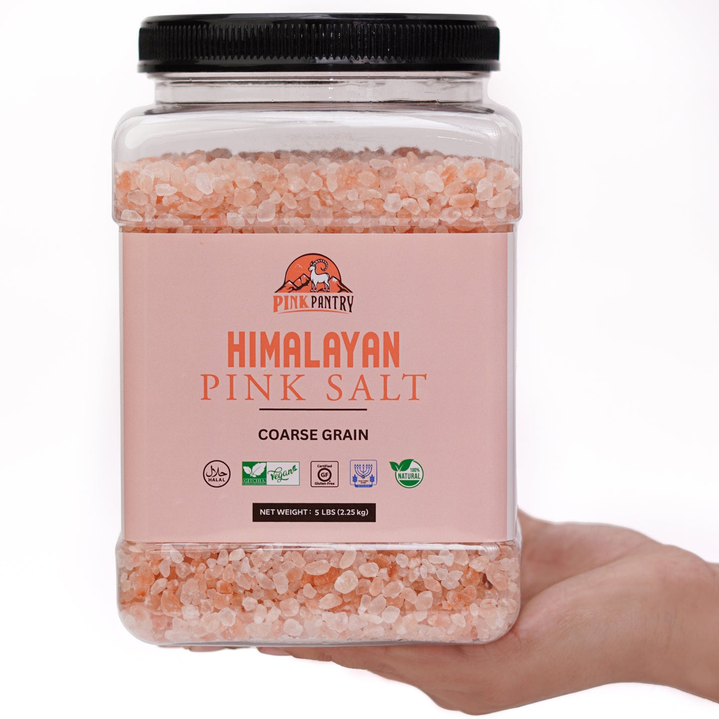 Himalayan Pink Salt (Coarse Grain) 5.5 lbs (2.5 kg)